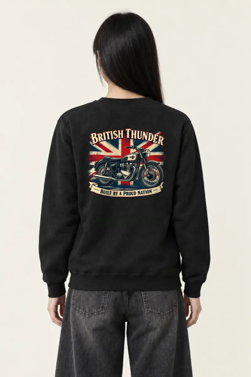 "British Thunder" Heavy Blend Unisex Crewneck Sweatshirt