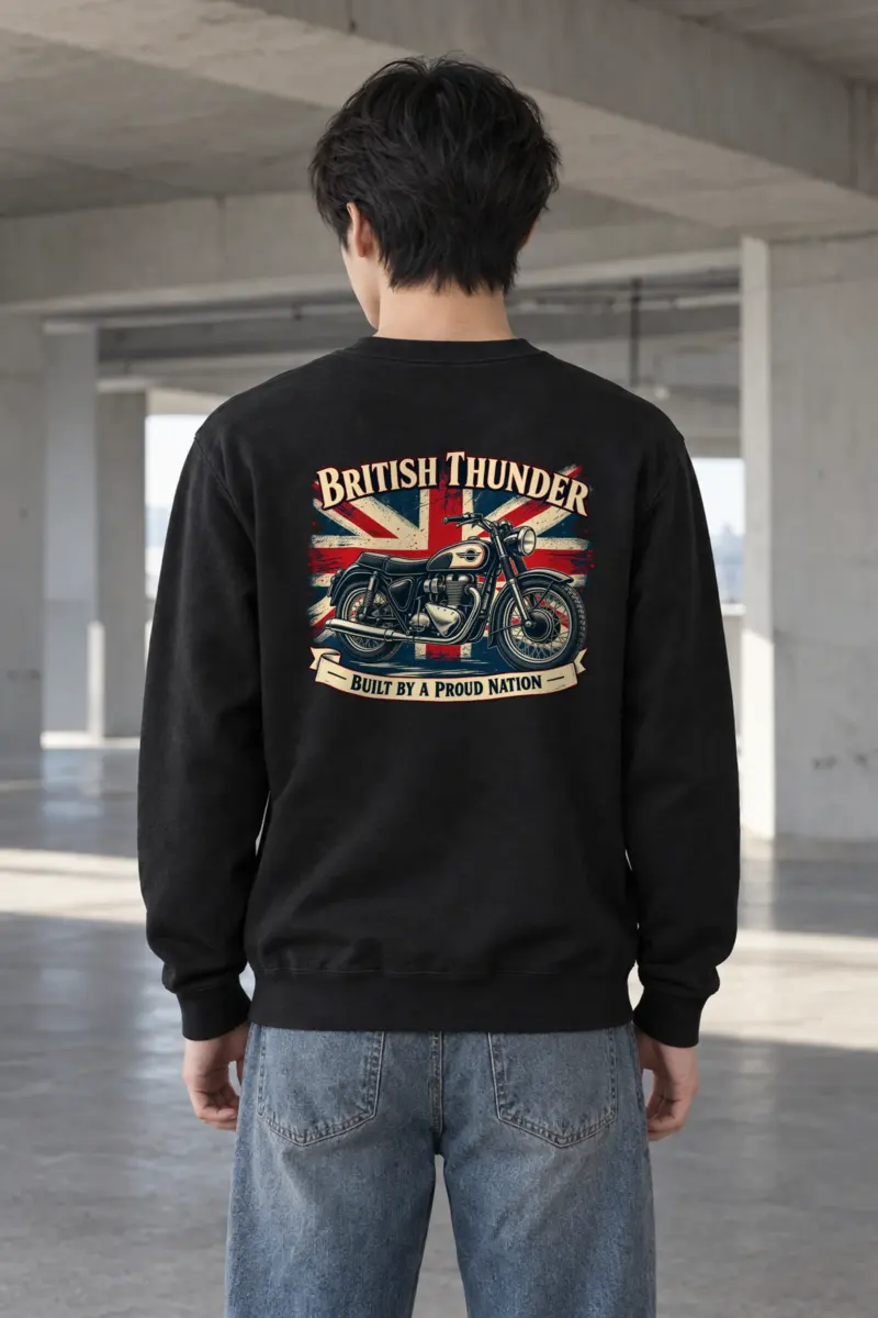 "British Thunder" Heavy Blend Unisex Crewneck Sweatshirt