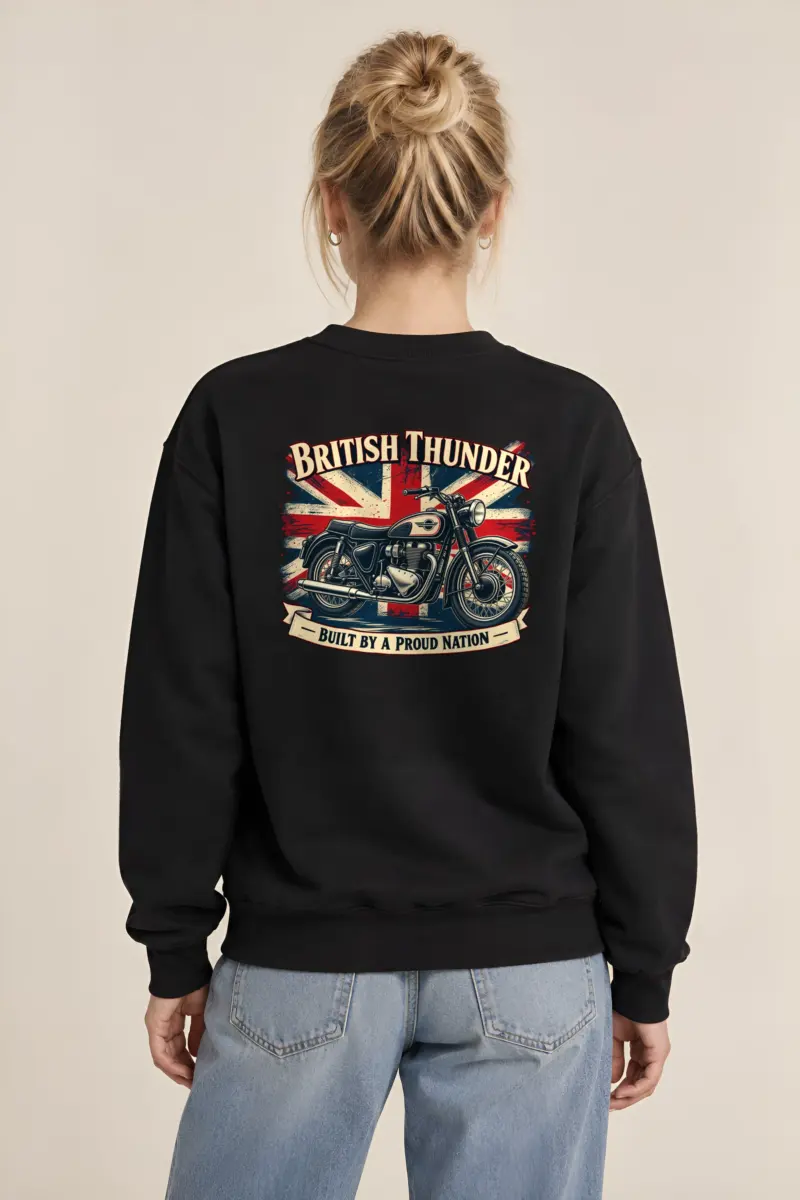 "British Thunder" Heavy Blend Unisex Crewneck Sweatshirt