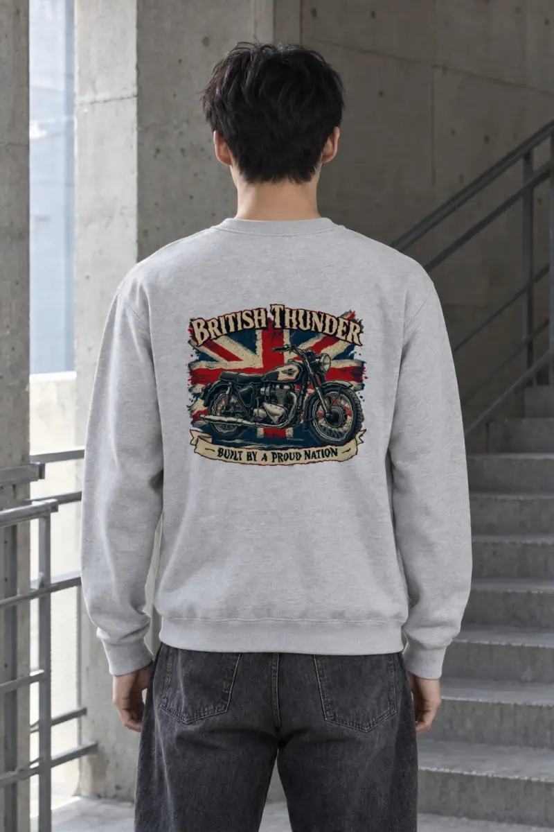 "British Thunder" Heavy Blend Unisex Crewneck Sweatshirt | Gildan 18000