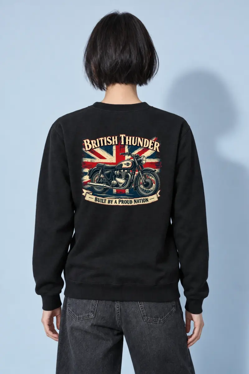 "British Thunder" Heavy Blend Unisex Crewneck Sweatshirt