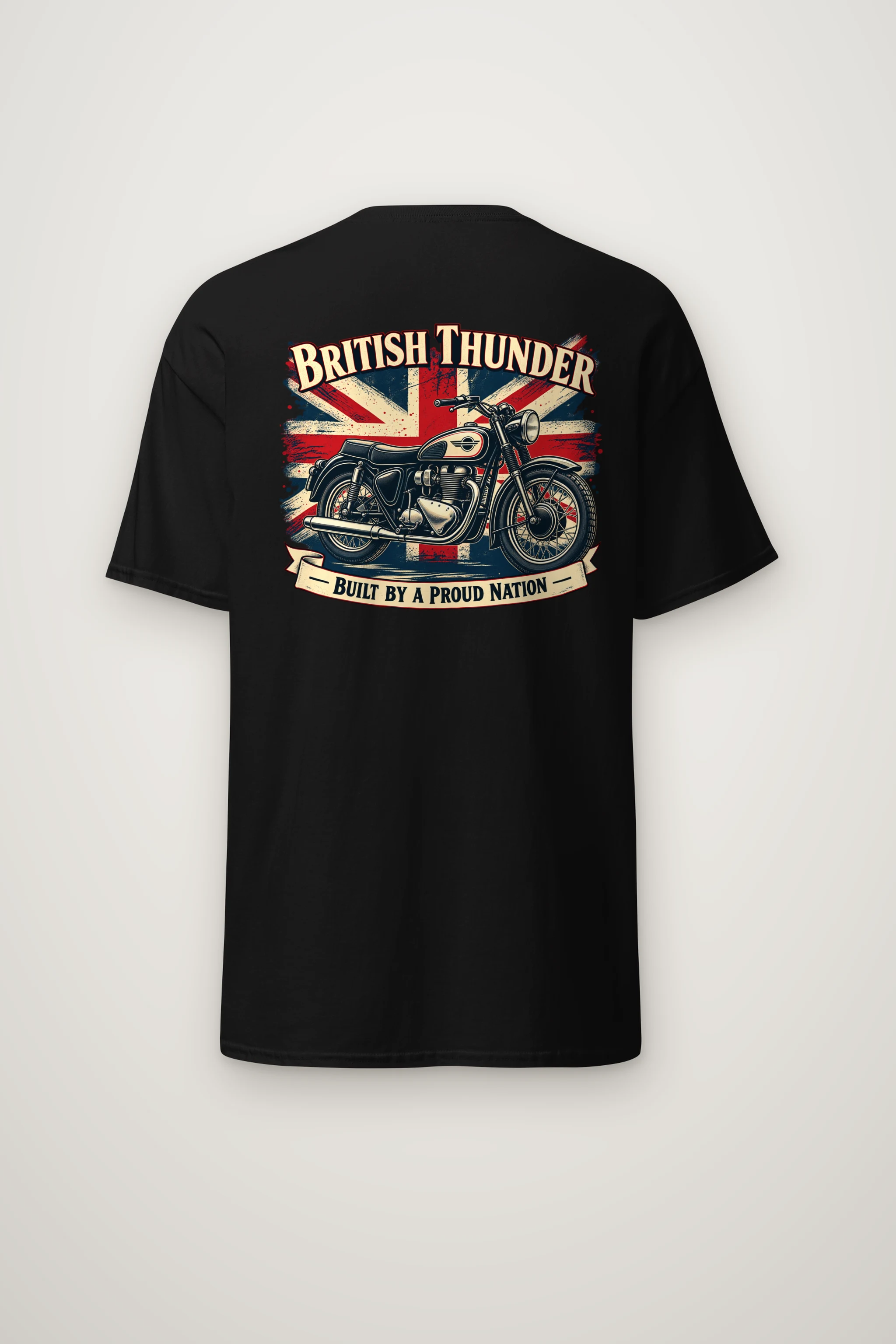 "British Thunder" Heavyweight Unisex Crewneck T-shirt