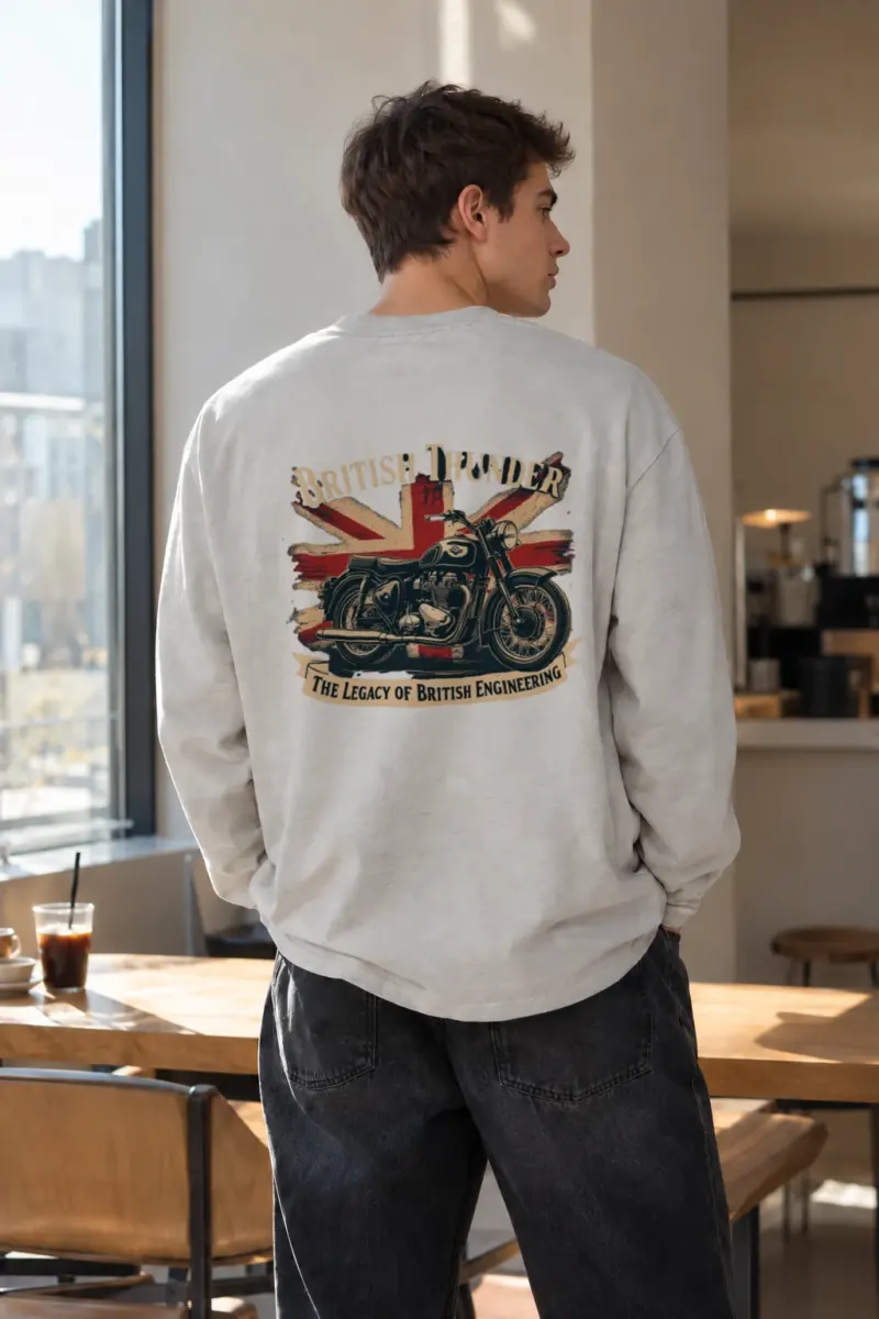 “British Thunder” Unisex Longsleeve T-shirt | Gildan 2400