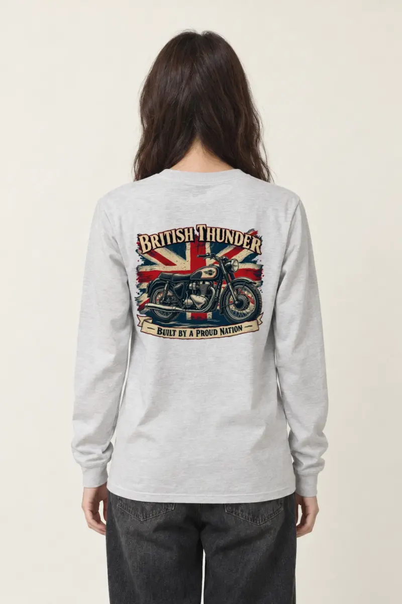 "British Thunder" Unisex Longsleeve T-shirt | Gildan 2400