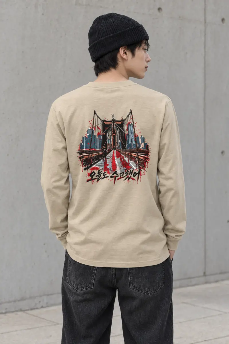 "Brooklyn After Hours" Unisex Longsleeve T-shirt