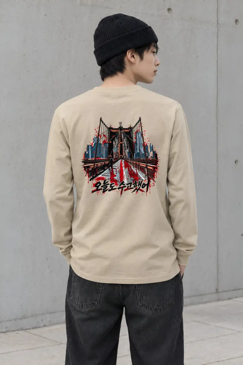 "Brooklyn After Hours" Unisex Longsleeve T-shirt