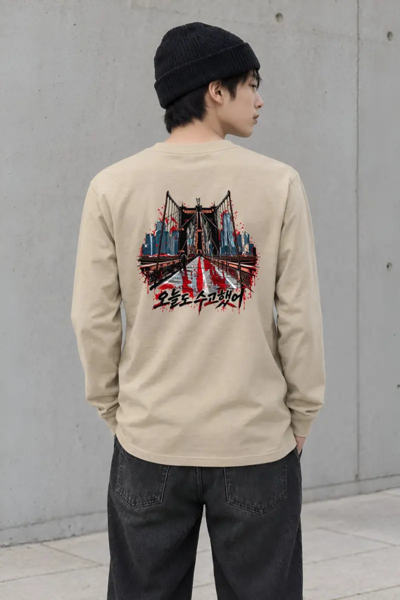 "Brooklyn After Hours" Unisex Longsleeve T-shirt