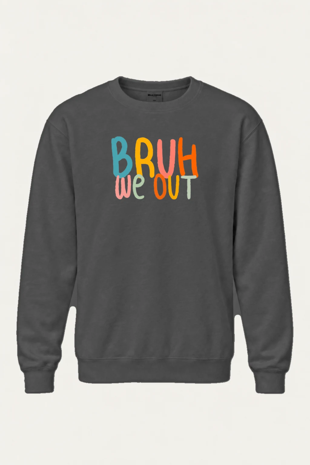 "Bruh We Out" Heavy Blend Unisex Crewneck Sweatshirt | Gildan 18000