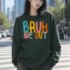"Bruh We Out" Unisex Longsleeve T-shirt | Gildan 2400
