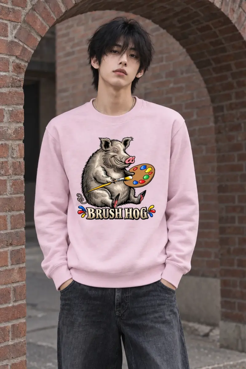 "Brush Hog" Heavy Blend Unisex Crewneck Sweatshirt