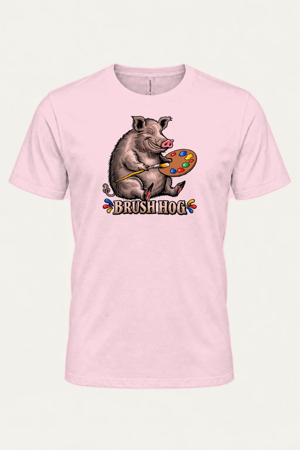 "Brush Hog" Heavyweight Unisex Crewneck T-shirt | Gildan 5000