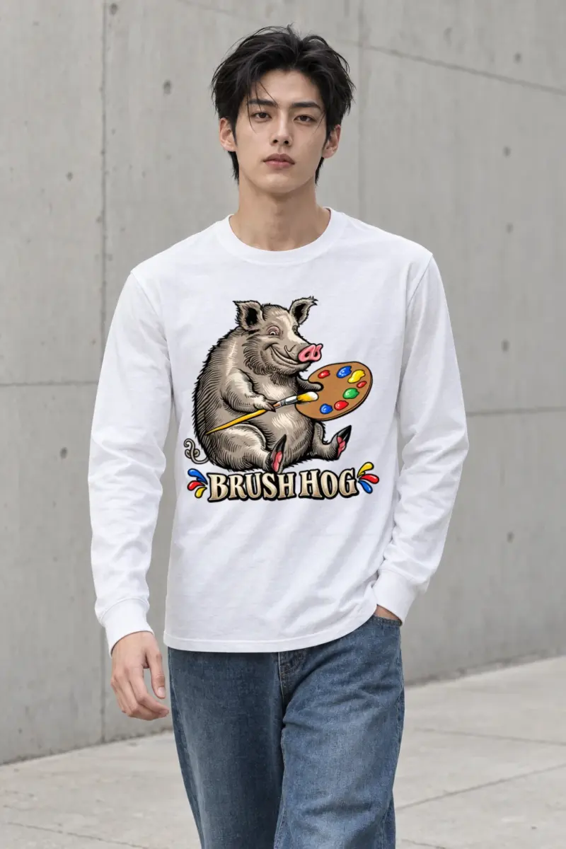 "Brush Hog" Unisex Longsleeve T-shirt