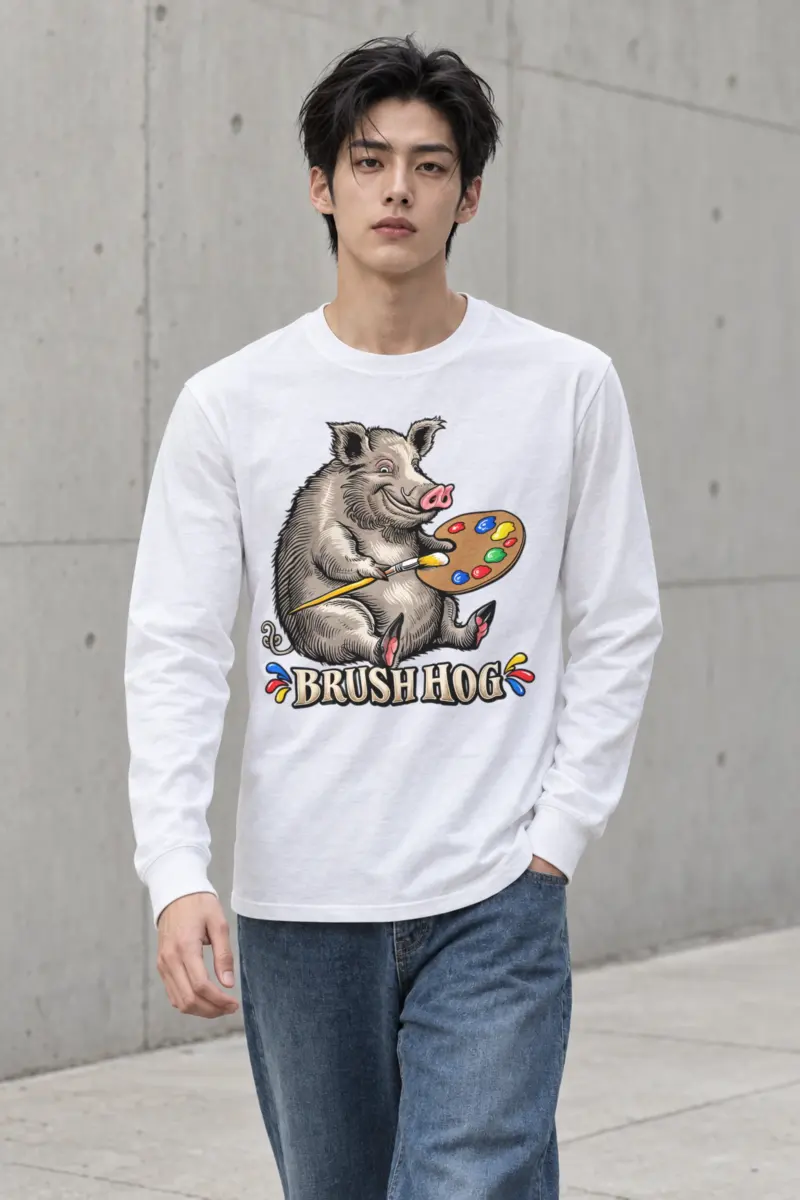 "Brush Hog" Unisex Longsleeve T-shirt