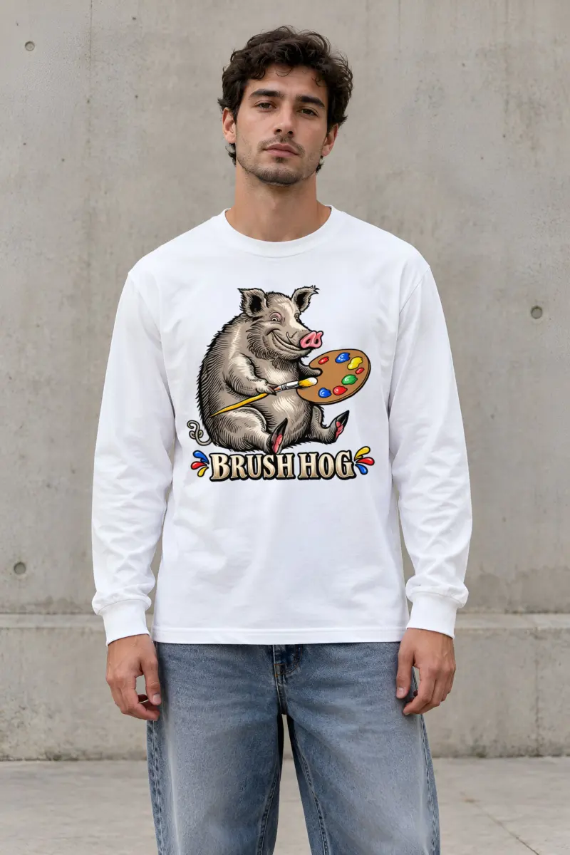 "Brush Hog" Unisex Longsleeve T-shirt