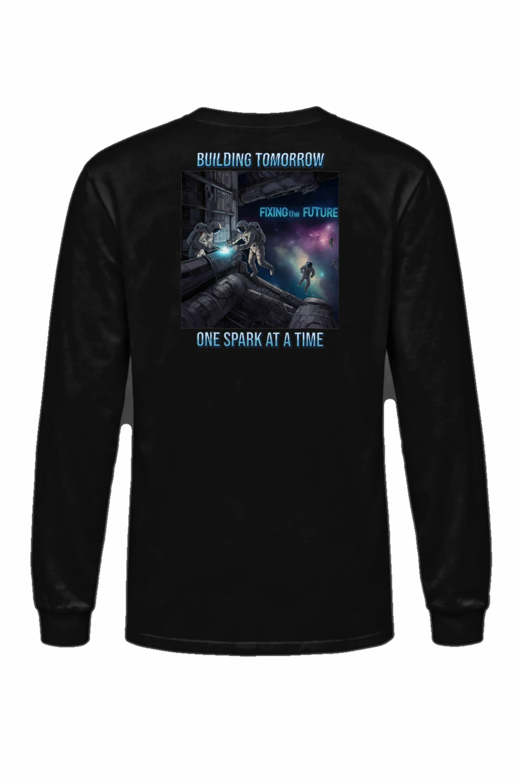 "Building Tomorrow" Unisex Longsleeve T-shirt | Gildan 2400