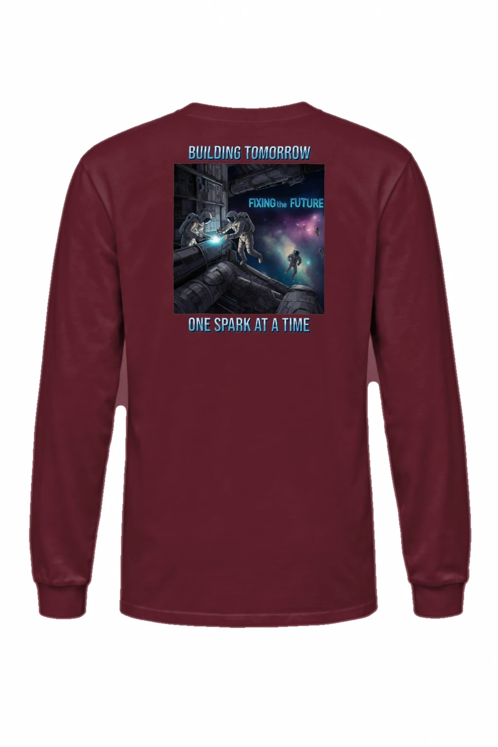 "Building Tomorrow" Unisex Longsleeve T-shirt | Gildan 2400