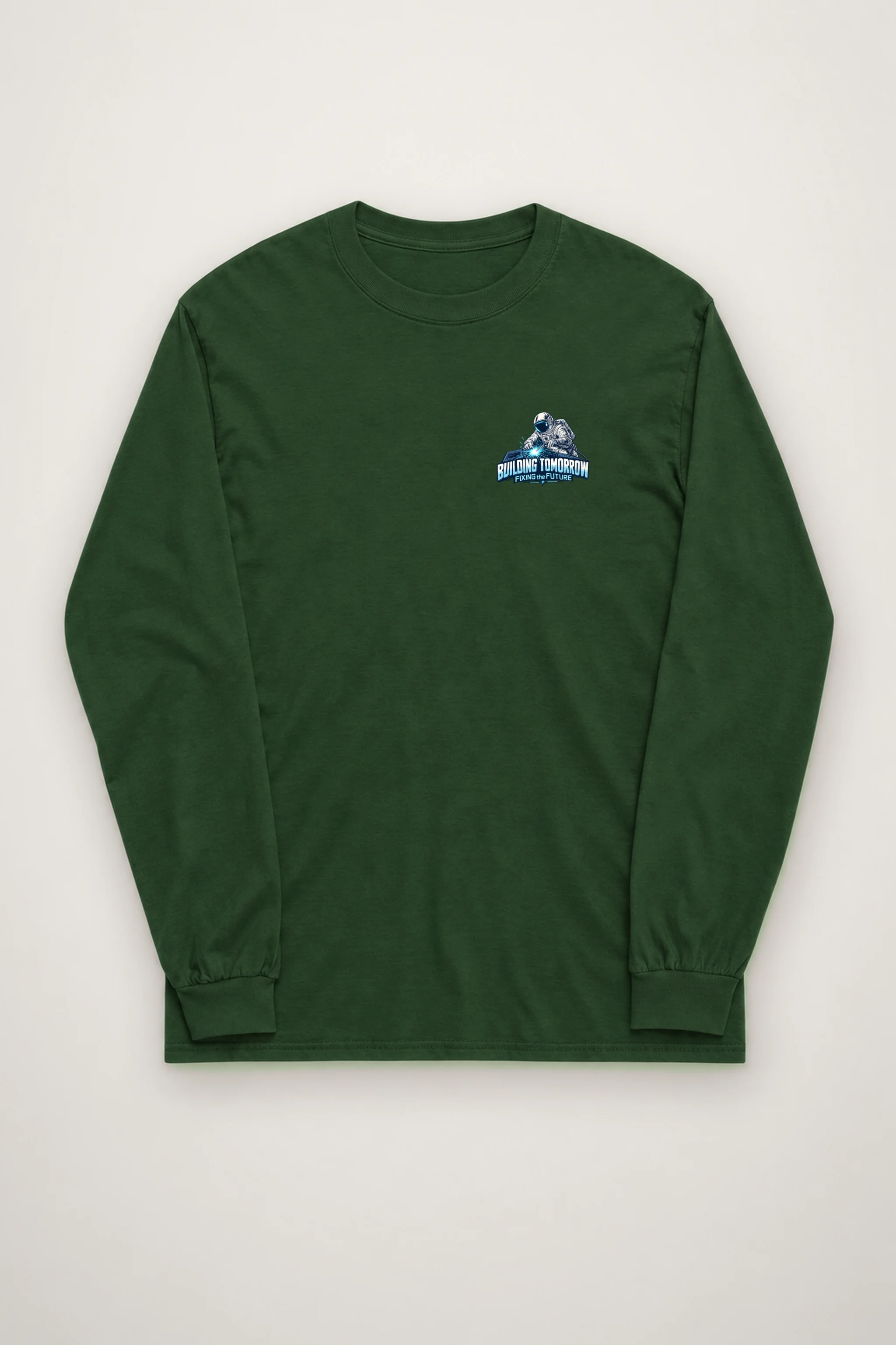 "Building Tomorrow" Unisex Longsleeve T-shirt