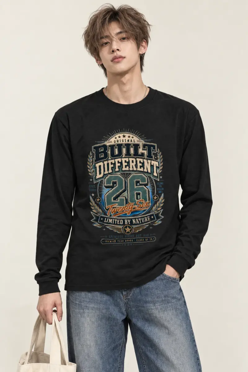 "Built Different 26" Unisex Longsleeve T-shirt