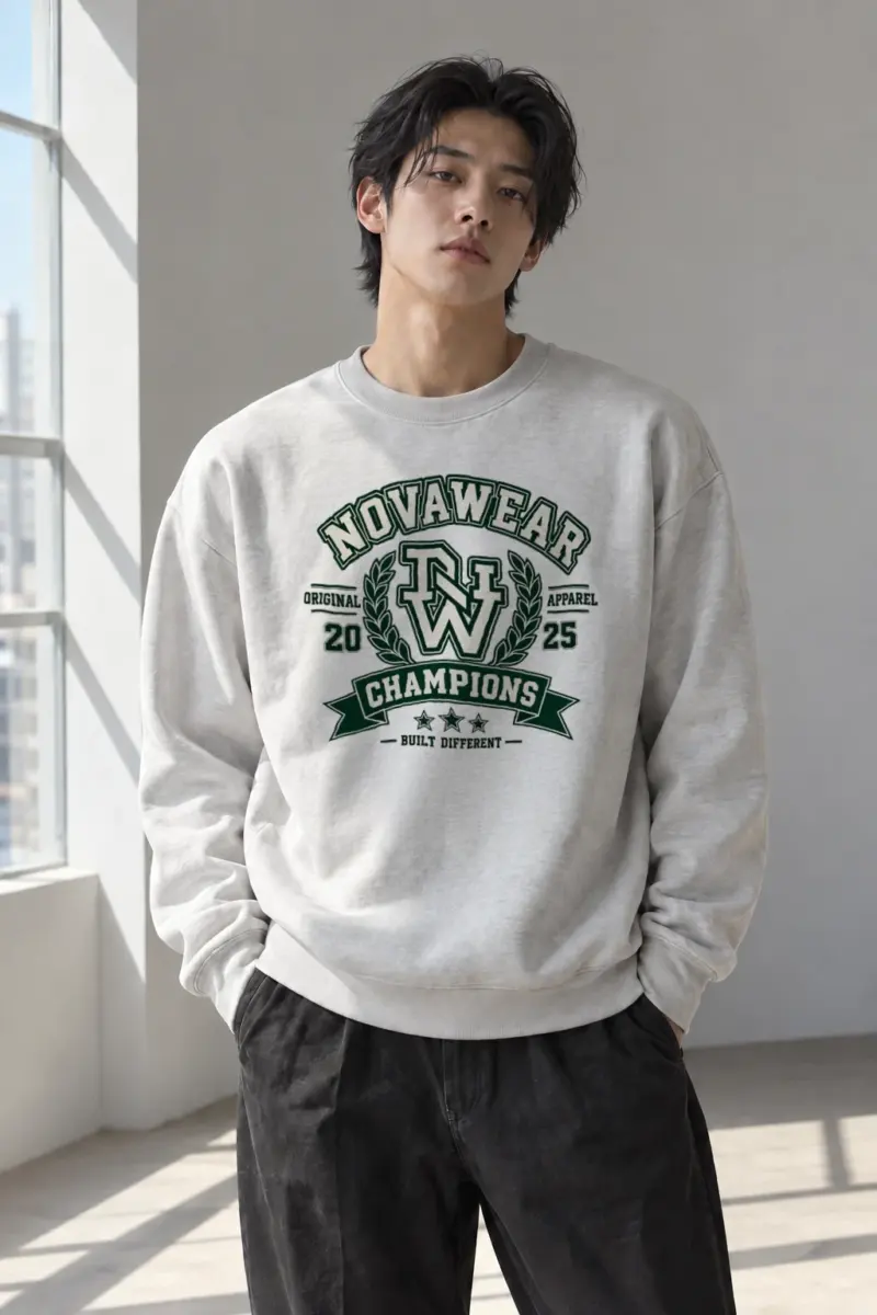 "Built Different Champions" Heavy Blend Unisex Crewneck Sweatshirt | Gildan 18000