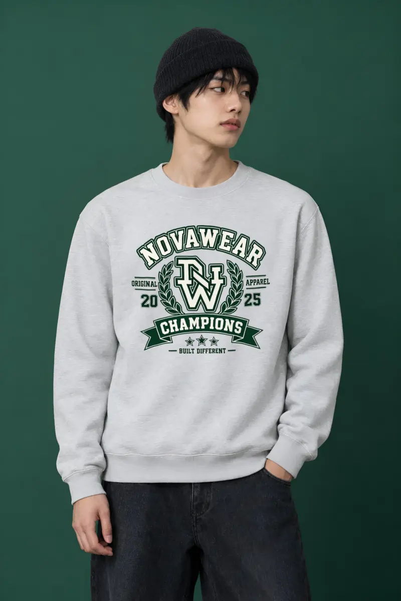 "Built Different Champions" Heavy Blend Unisex Crewneck Sweatshirt