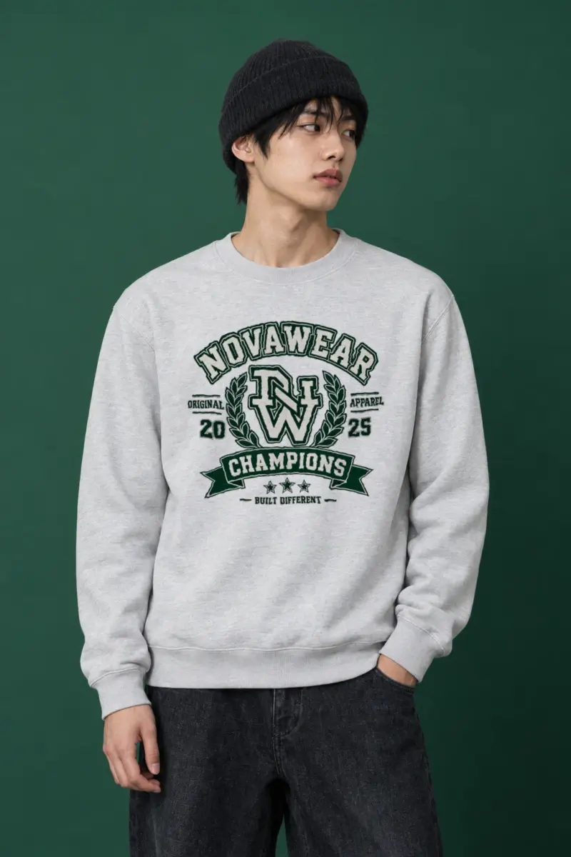 "Built Different Champions" Heavy Blend Unisex Crewneck Sweatshirt