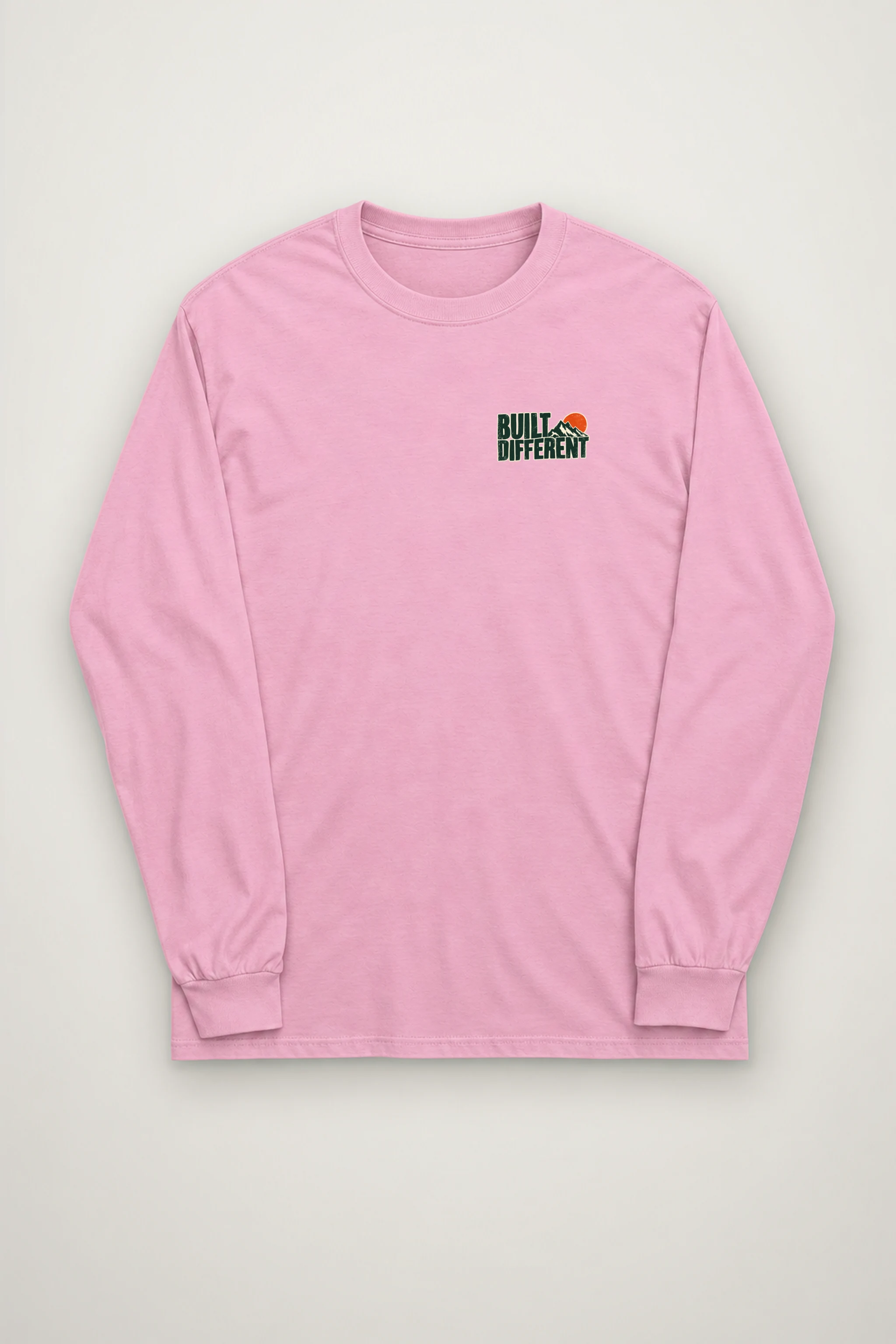 "Built Different Explore Further" Unisex Longsleeve T-shirt