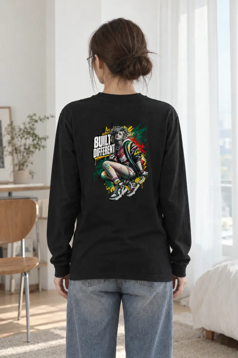 "Built Different" Unisex Longsleeve T-shirt