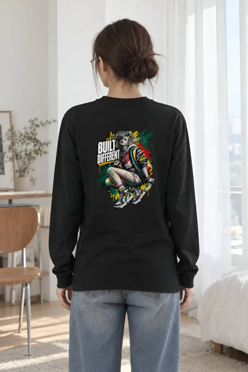 "Built Different" Unisex Longsleeve T-shirt
