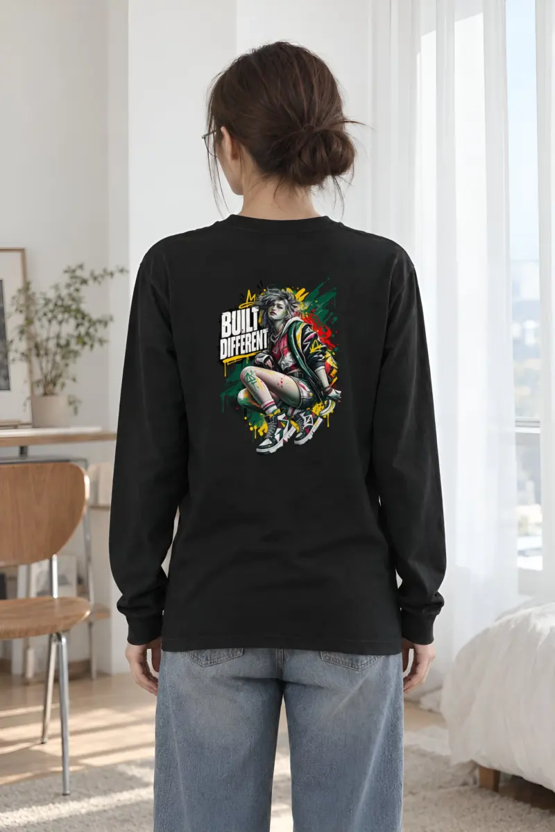 "Built Different" Unisex Longsleeve T-shirt