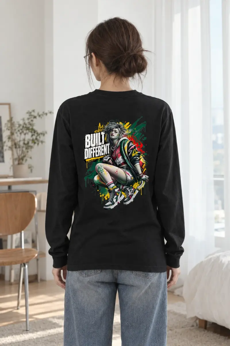 "Built Different" Unisex Longsleeve T-shirt