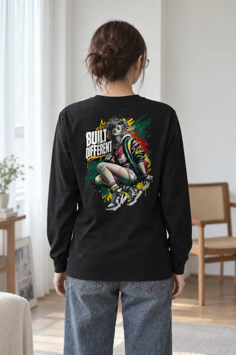 "Built Different" Unisex Longsleeve T-shirt | Gildan 2400