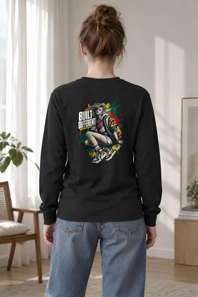 "Built Different" Unisex Longsleeve T-shirt