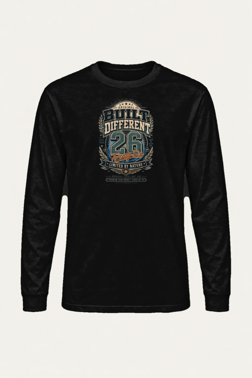 "Built Different" Unisex Longsleeve T-shirt | Gildan 2400