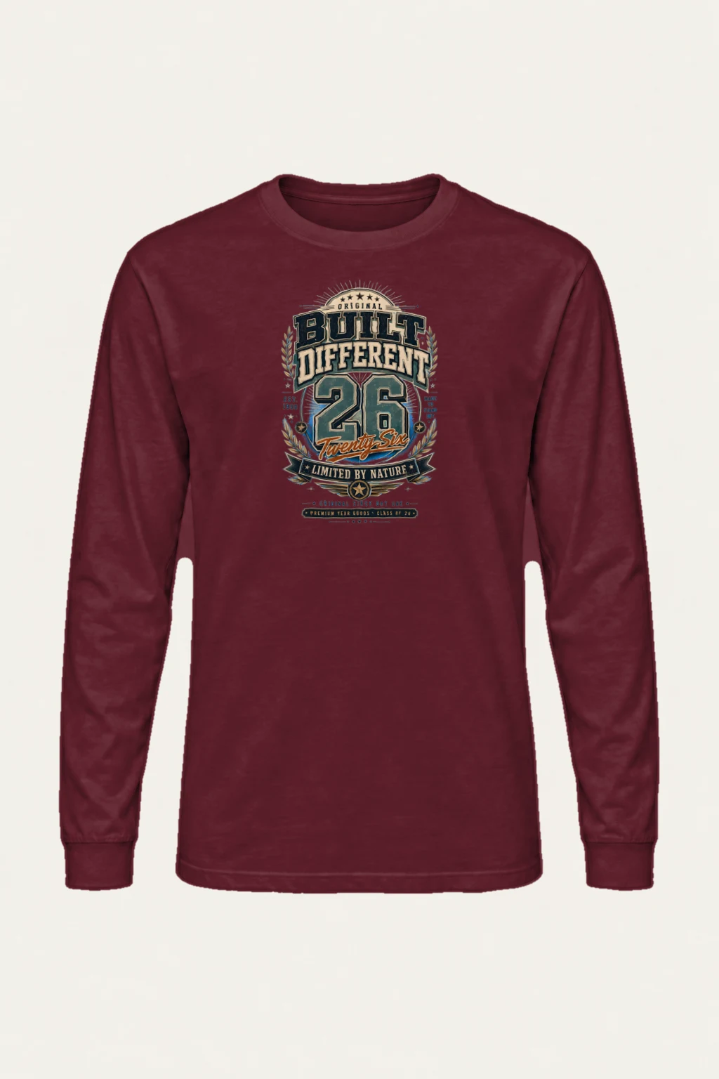 "Built Different" Unisex Longsleeve T-shirt | Gildan 2400