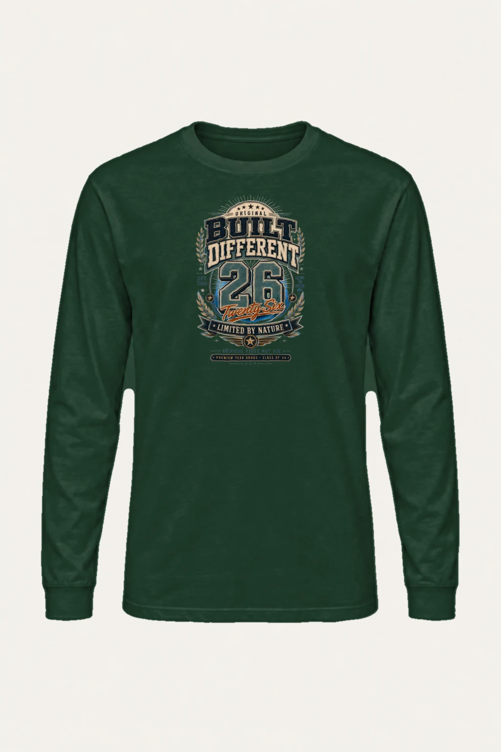 "Built Different" Unisex Longsleeve T-shirt | Gildan 2400