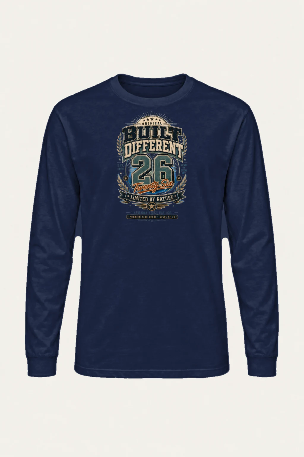 "Built Different" Unisex Longsleeve T-shirt | Gildan 2400