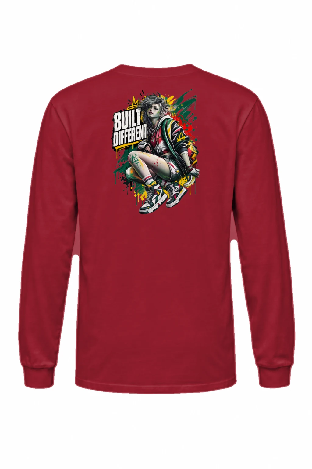 "Built Different" Unisex Longsleeve T-shirt | Gildan 2400