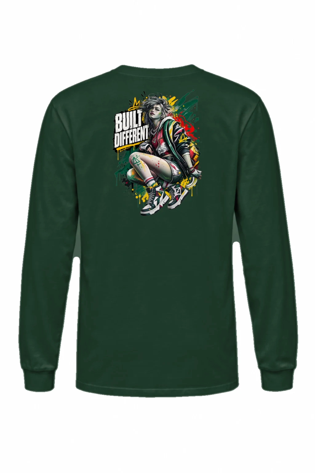 "Built Different" Unisex Longsleeve T-shirt | Gildan 2400