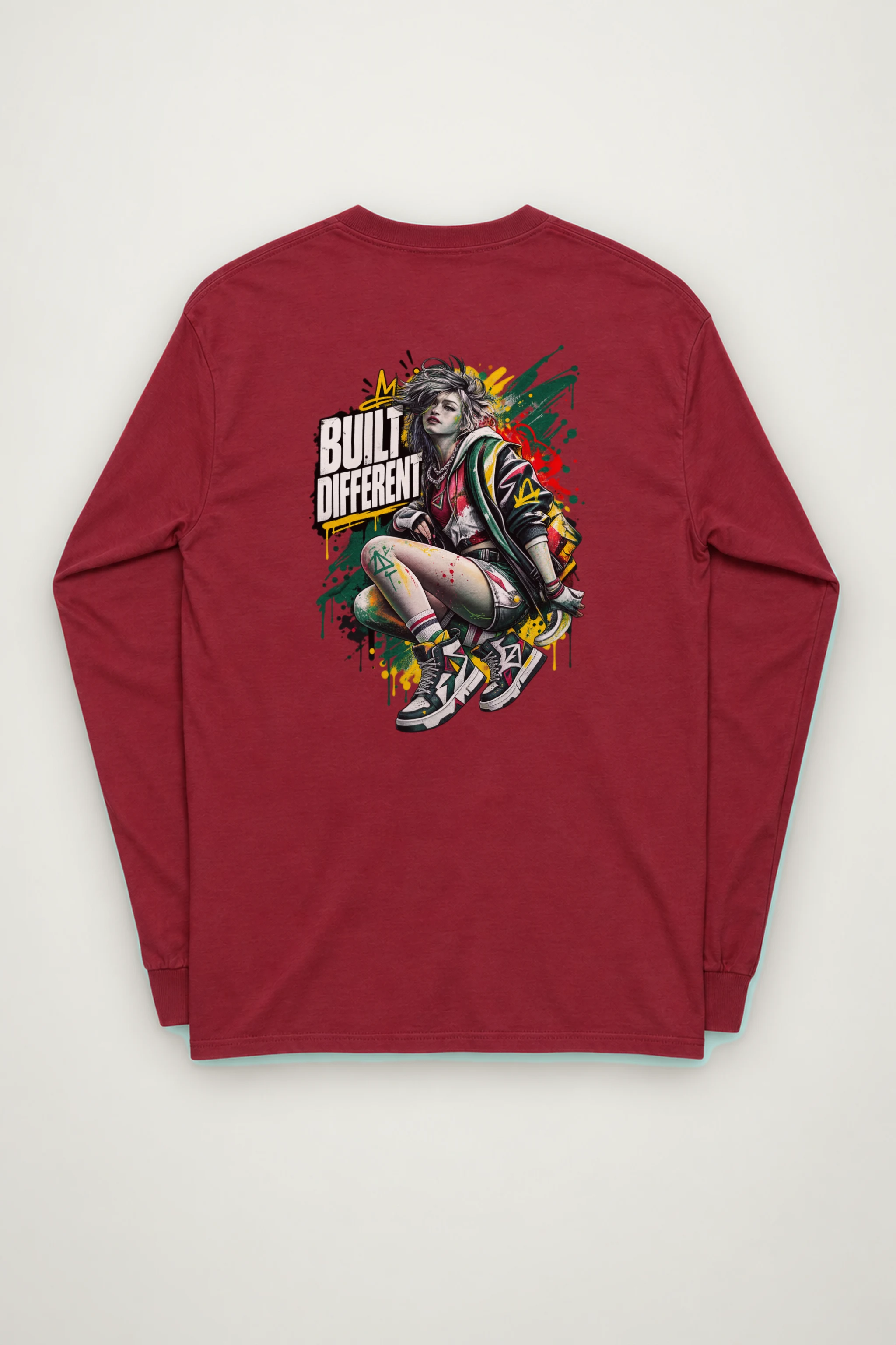 "Built Different" Unisex Longsleeve T-shirt