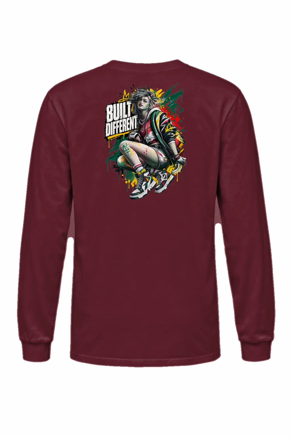 "Built Different" Unisex Longsleeve T-shirt | Gildan 2400