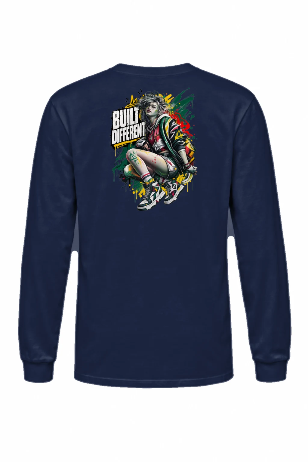 "Built Different" Unisex Longsleeve T-shirt | Gildan 2400
