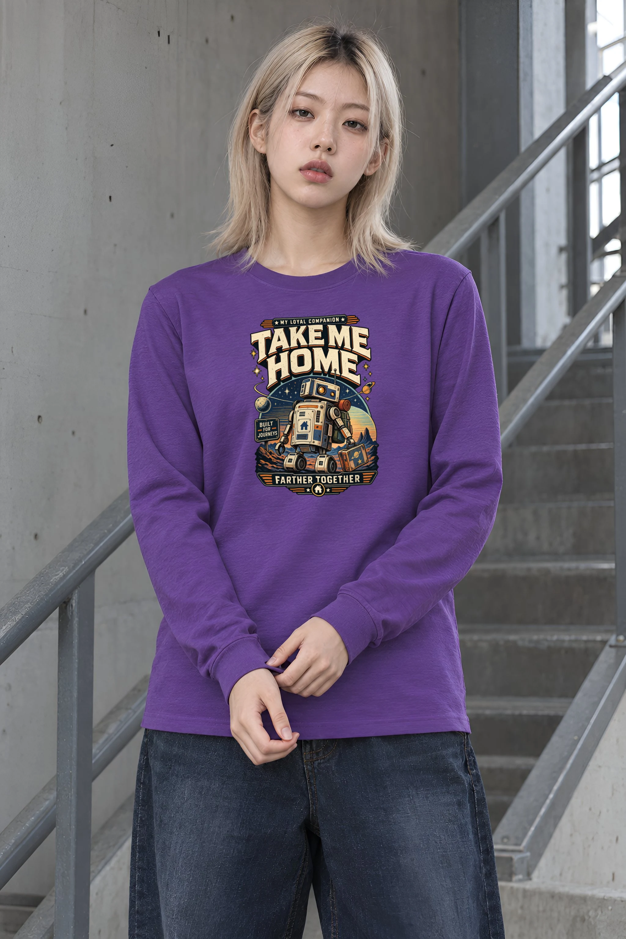 "Built For Journeys" Unisex Longsleeve T-shirt