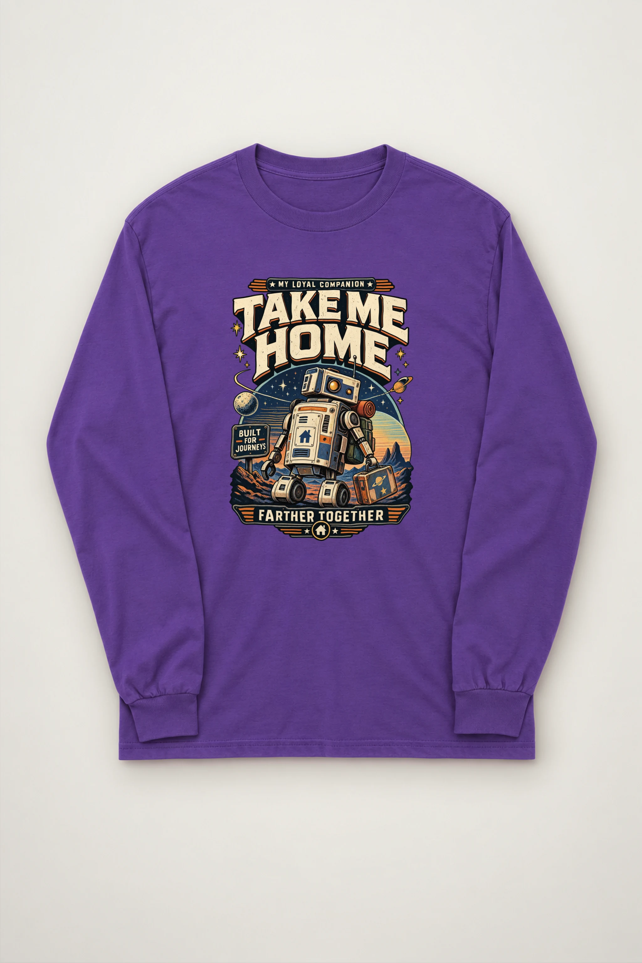 "Built For Journeys" Unisex Longsleeve T-shirt