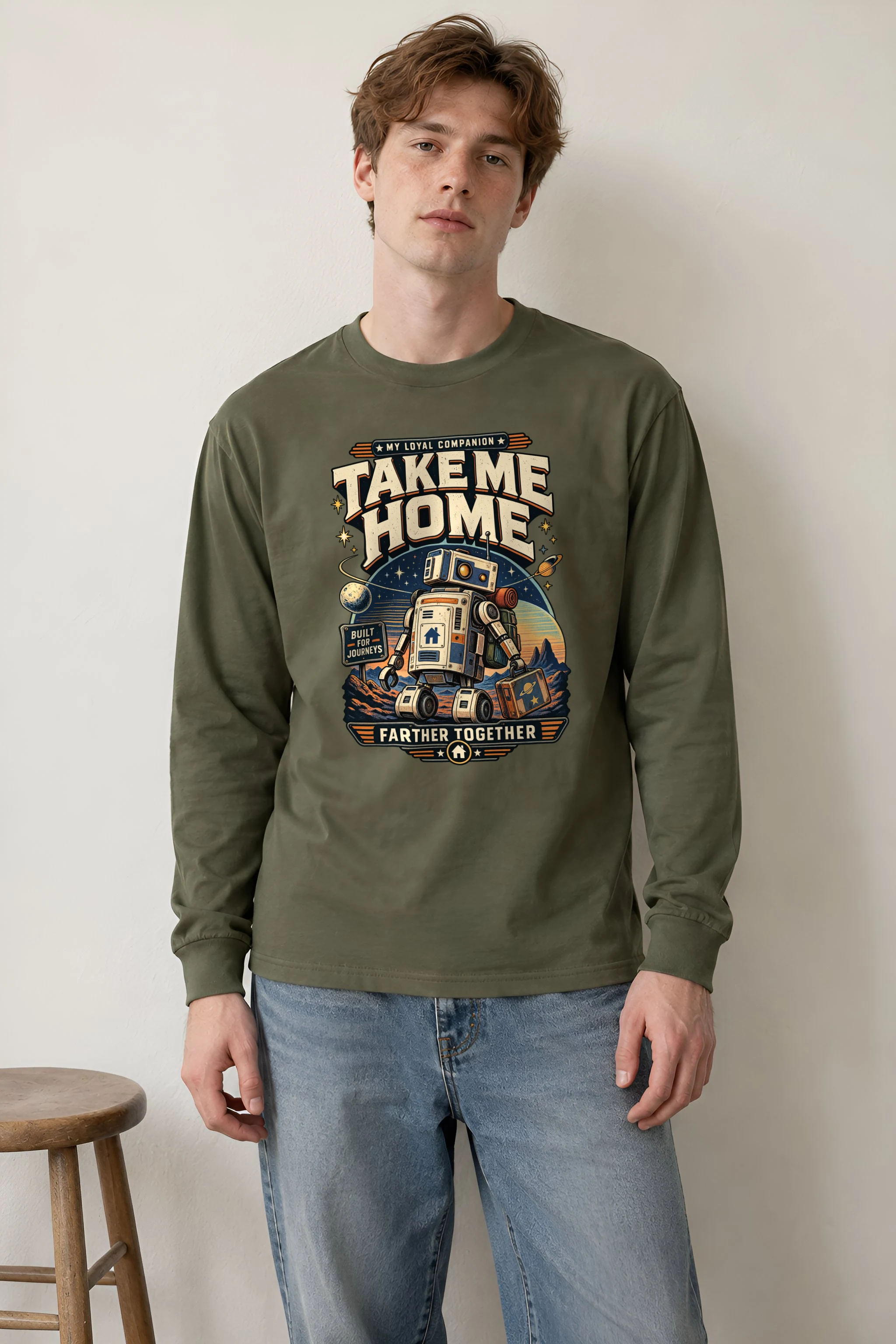 "Built For Journeys" Unisex Longsleeve T-shirt