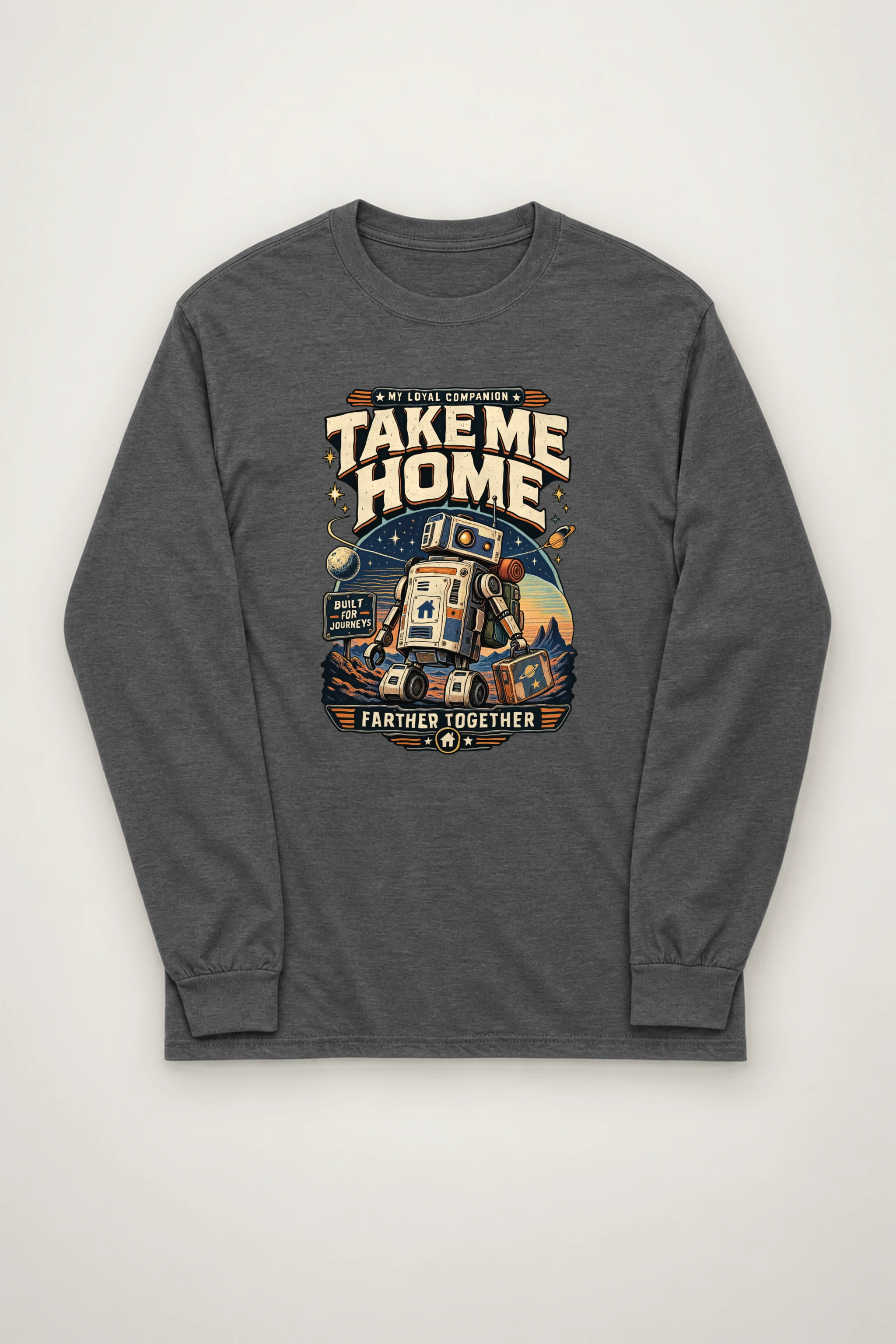 "Built For Journeys" Unisex Longsleeve T-shirt