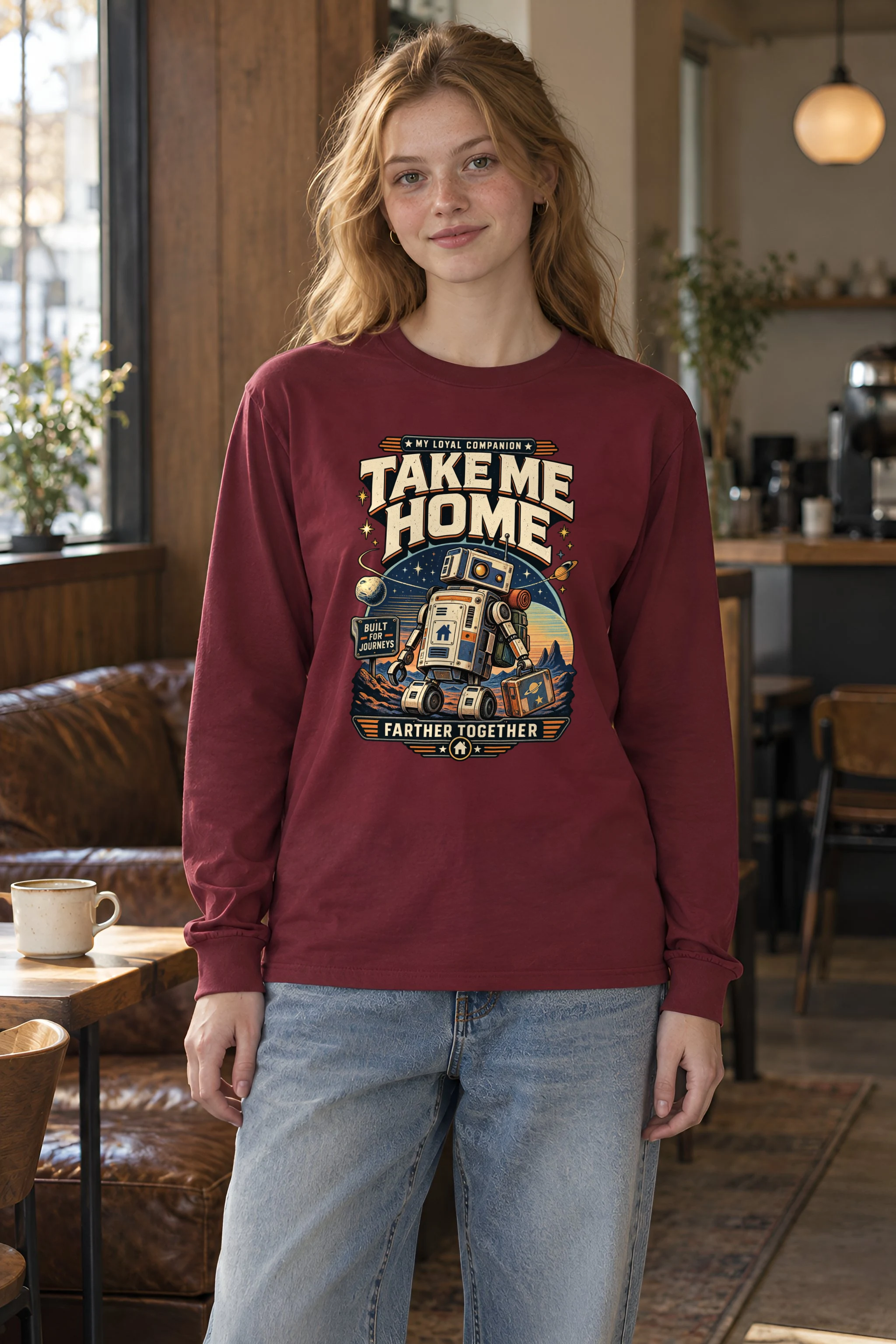 "Built For Journeys" Unisex Longsleeve T-shirt