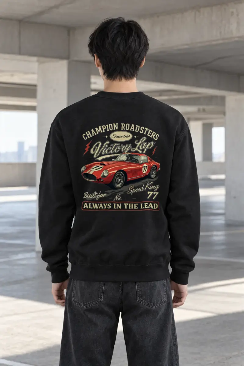 "Built For Speed" Heavy Blend Unisex Crewneck Sweatshirt