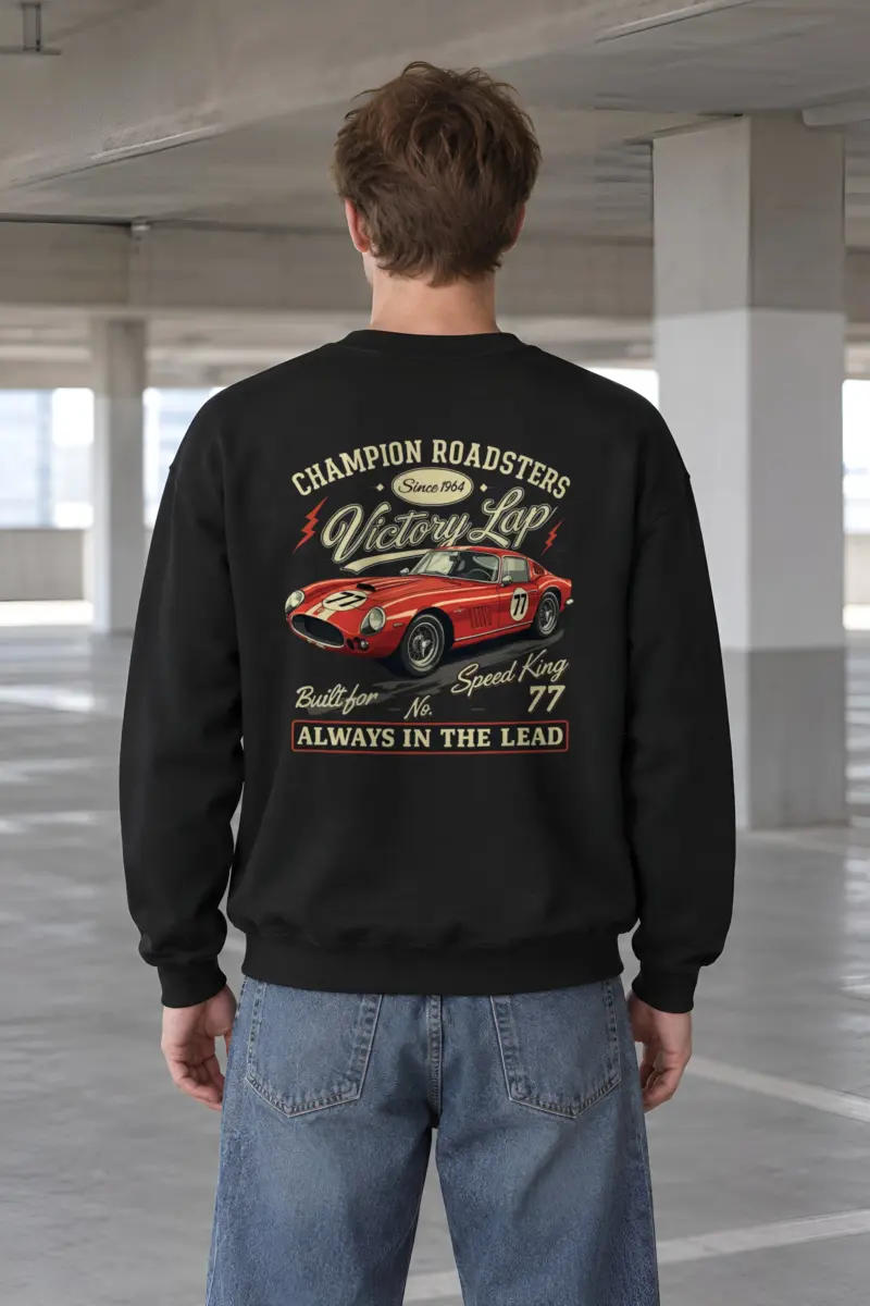 "Built For Speed" Heavy Blend Unisex Crewneck Sweatshirt