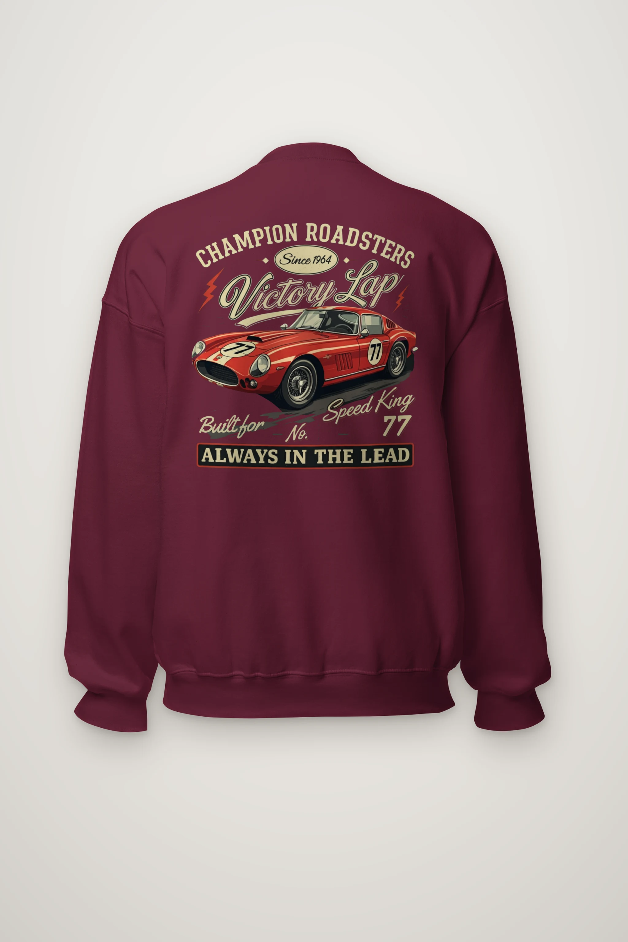 "Built For Speed" Heavy Blend Unisex Crewneck Sweatshirt