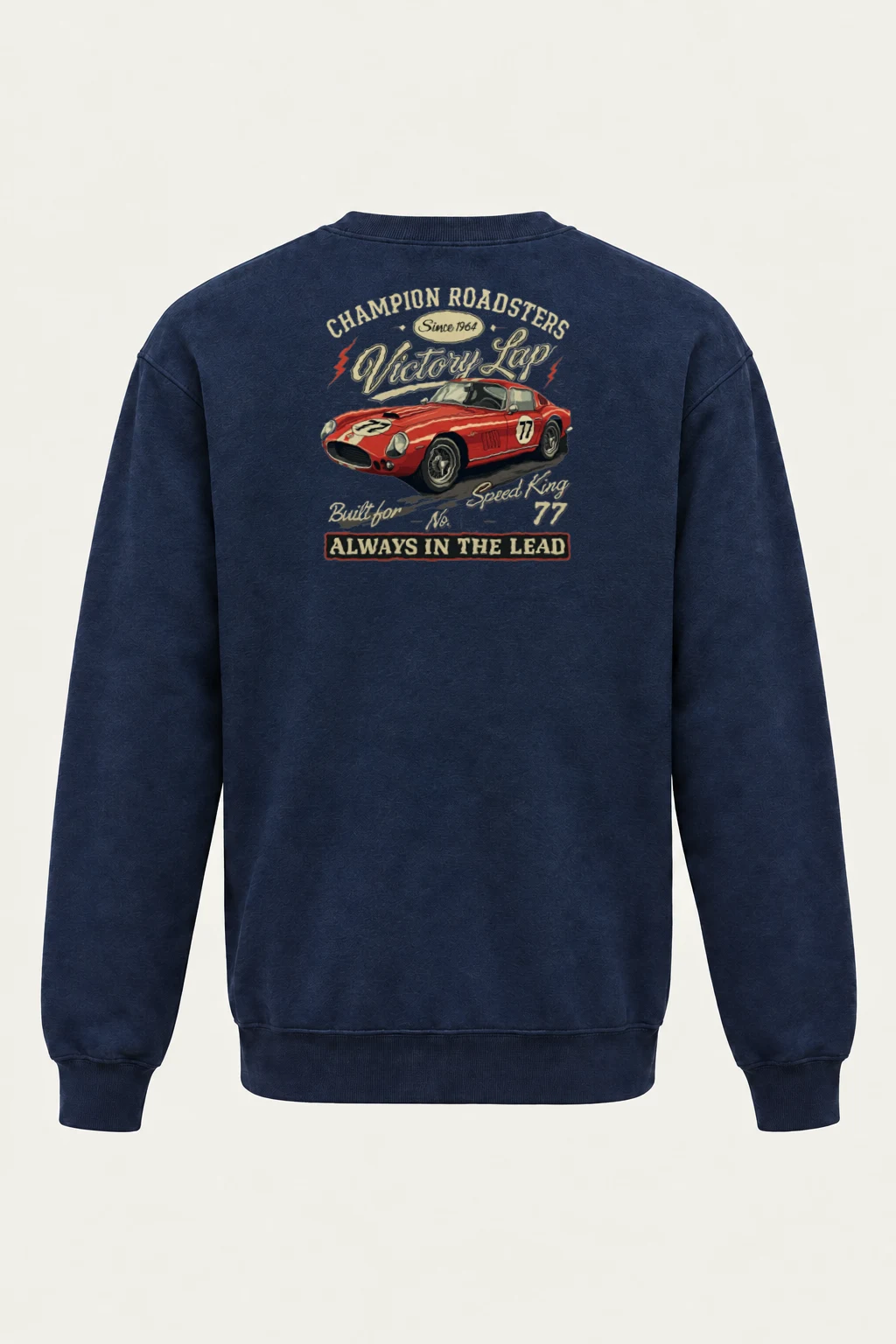 "Built For Speed" Heavy Blend Unisex Crewneck Sweatshirt | Gildan 18000